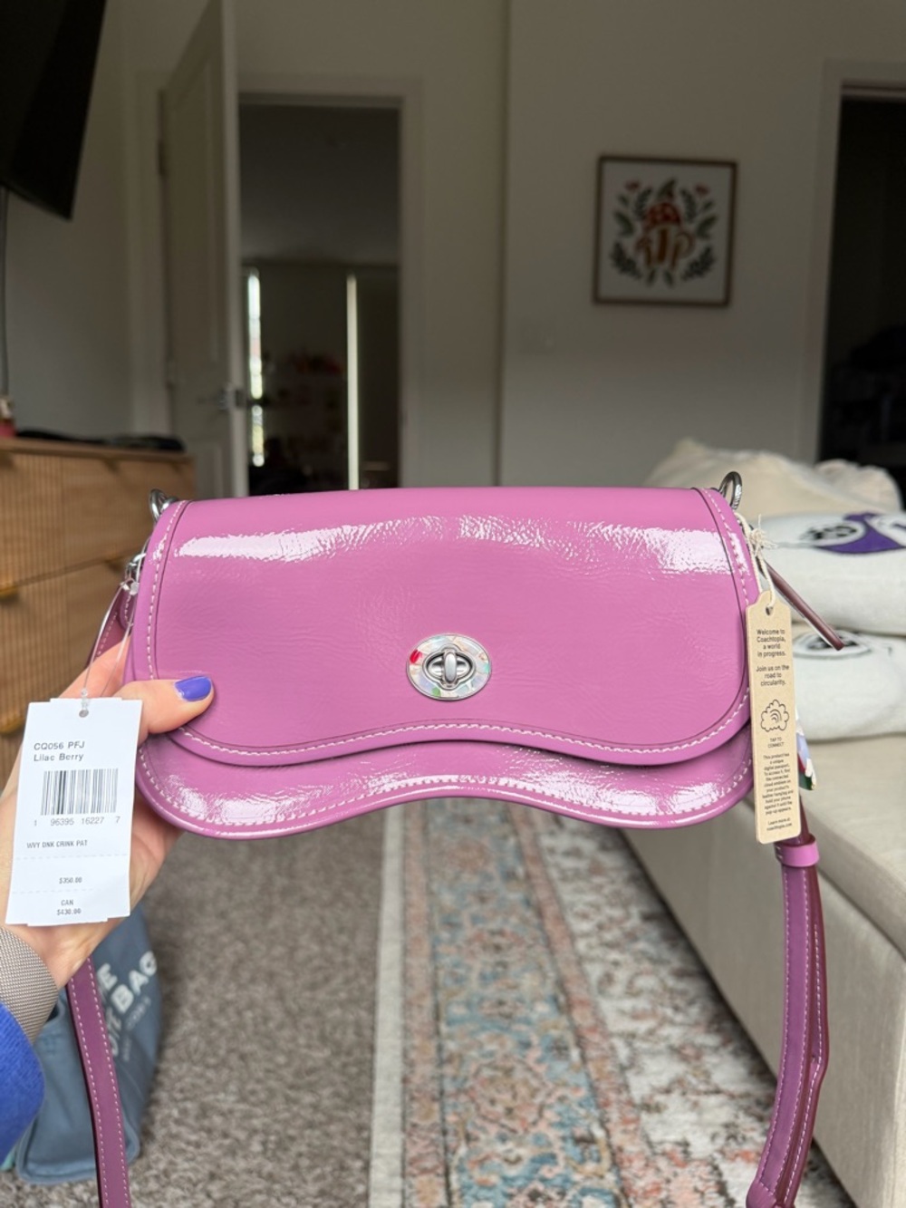 Coachtopia/Coach Wavy Dinky - Lilac Berry